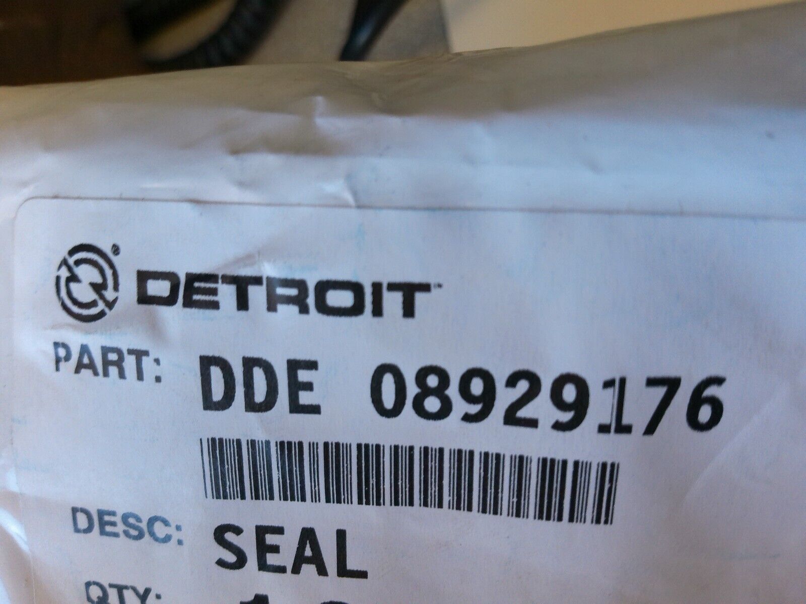 Detroit Diesel DDE-08929176 Seal O-Ring Genuine OEM | VM2-02-C