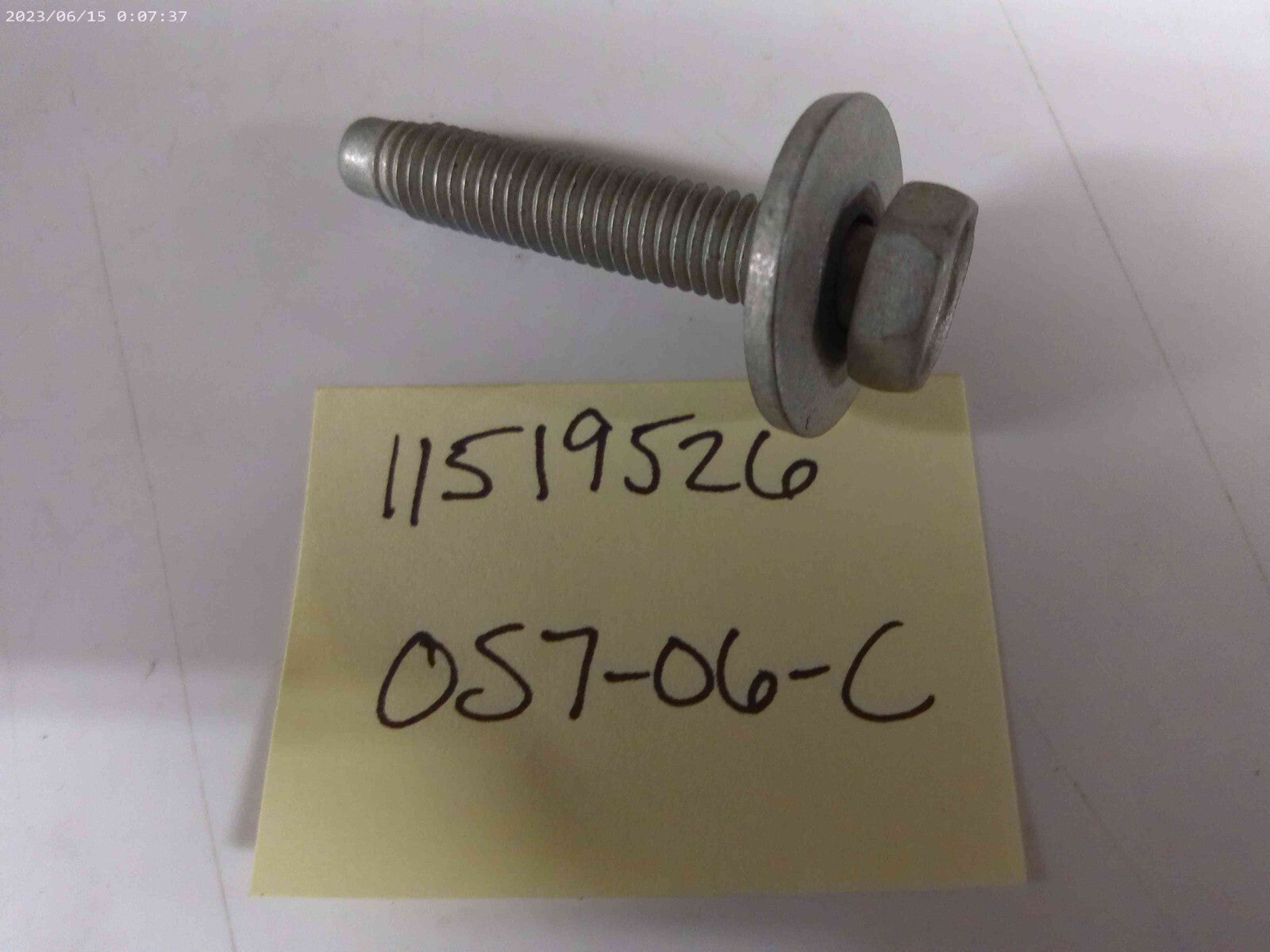 Genuine OEM GM M8x1.25x40 Multi-Purpose Bolt 11519526 Qty. (1) | OS7-06-C