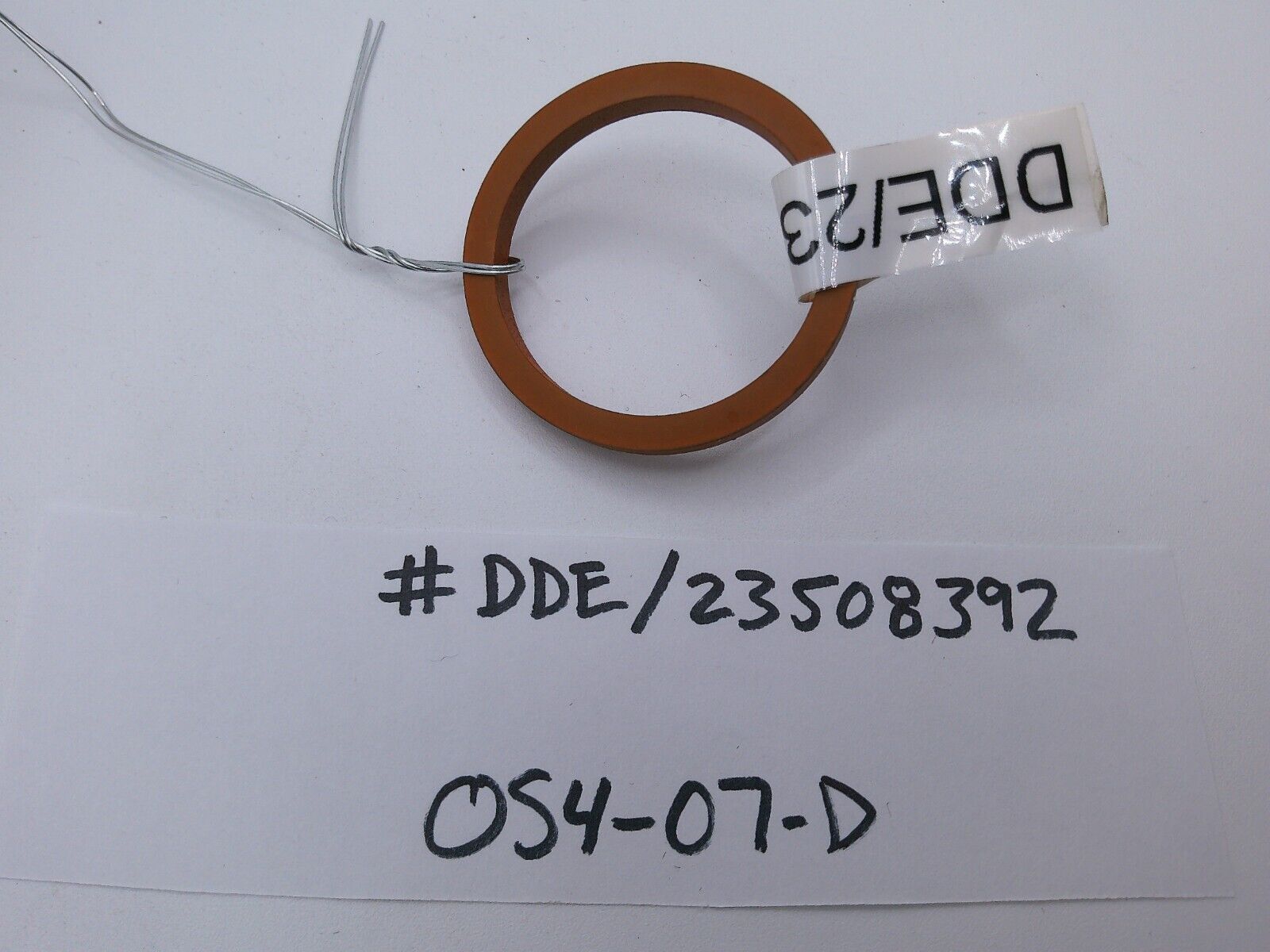 Genuine OEM Detroit Diesel Oil Cooler Seal DDE-23508392 | OS4-07-D