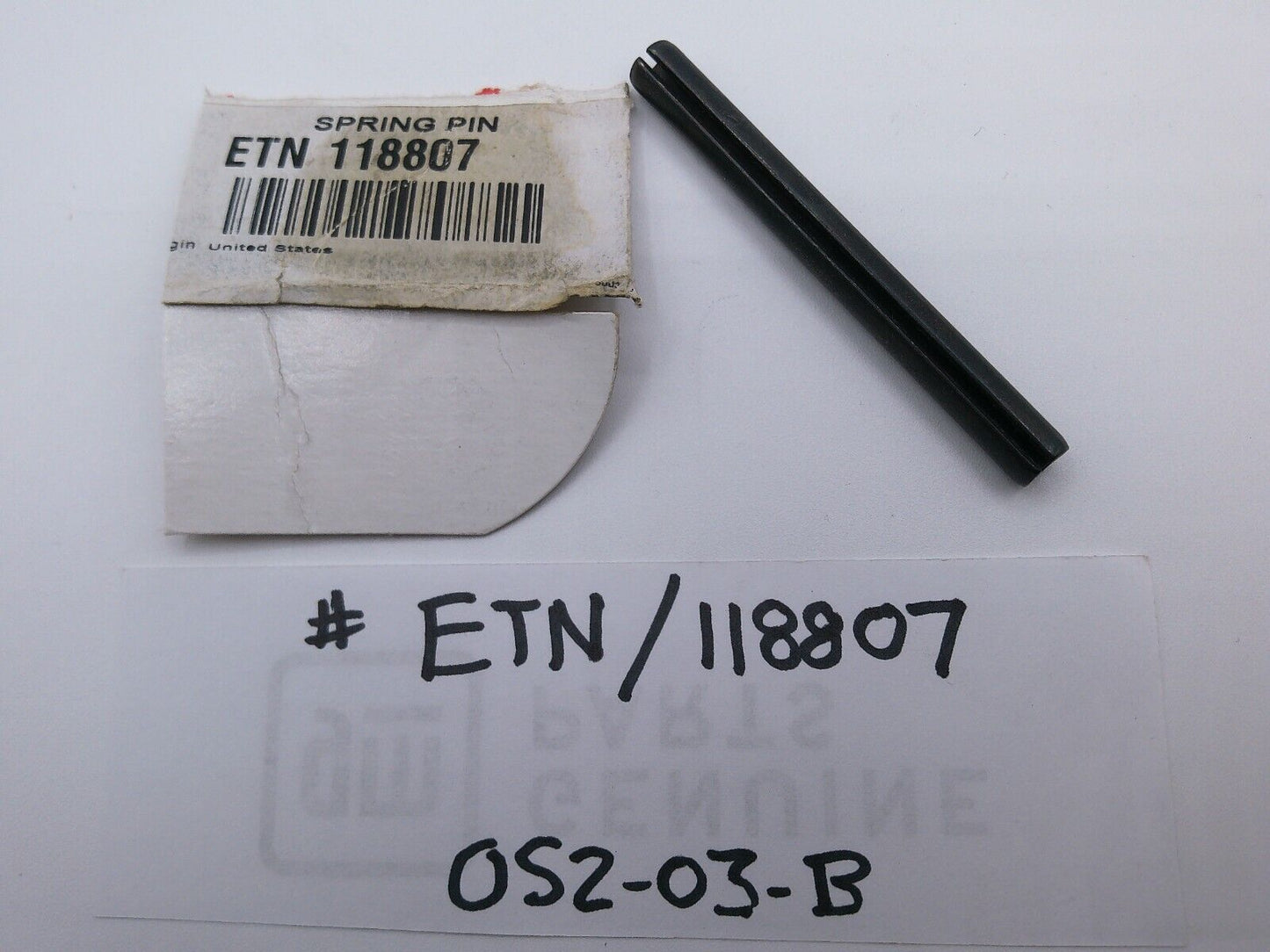 Freightliner EATON SPRING PIN ETN-118807 | OS2-03-B