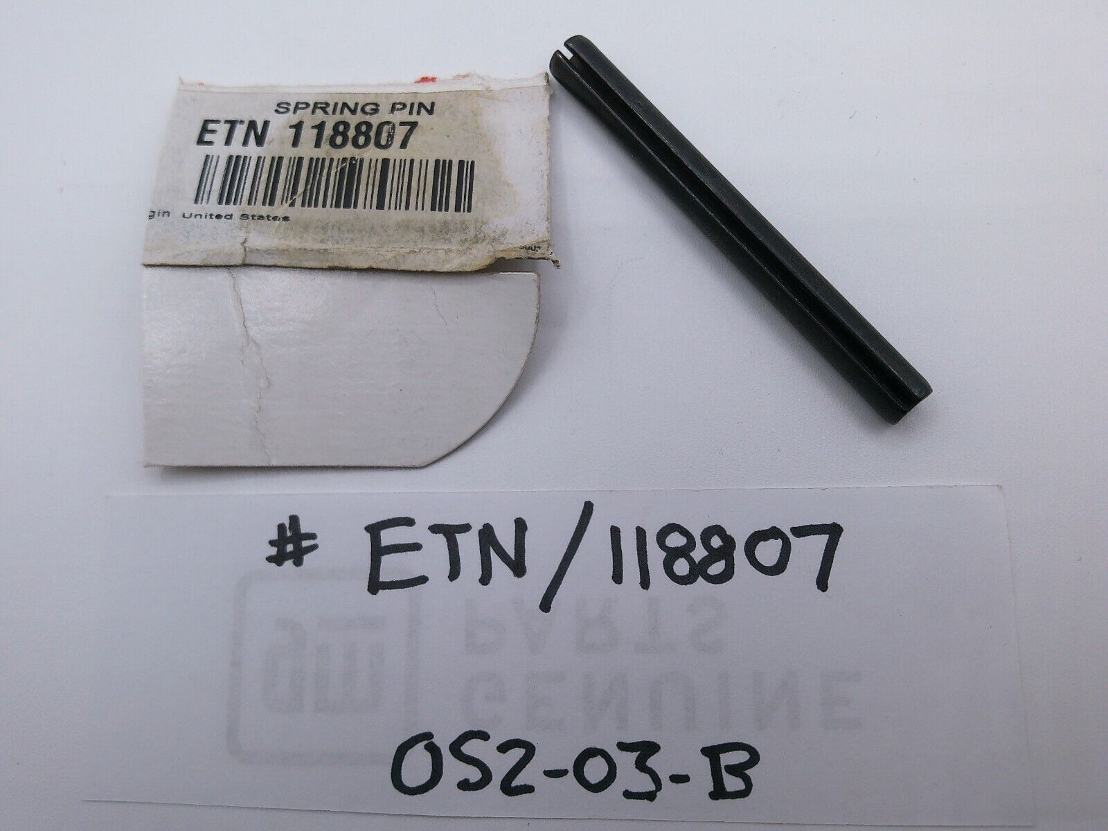 Freightliner EATON SPRING PIN ETN-118807 | OS2-03-B