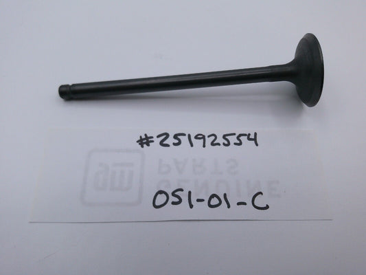 Genuine OEM GM Chevrolet Engine Intake Valve 25192554 | OS1-01-C