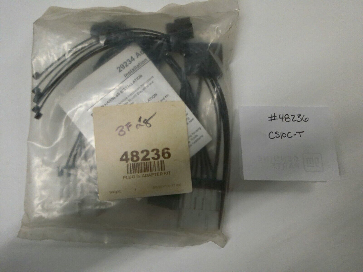 Genuine Fisher 48236 - Plug-In Adapter Kit Harness | CS10C-T