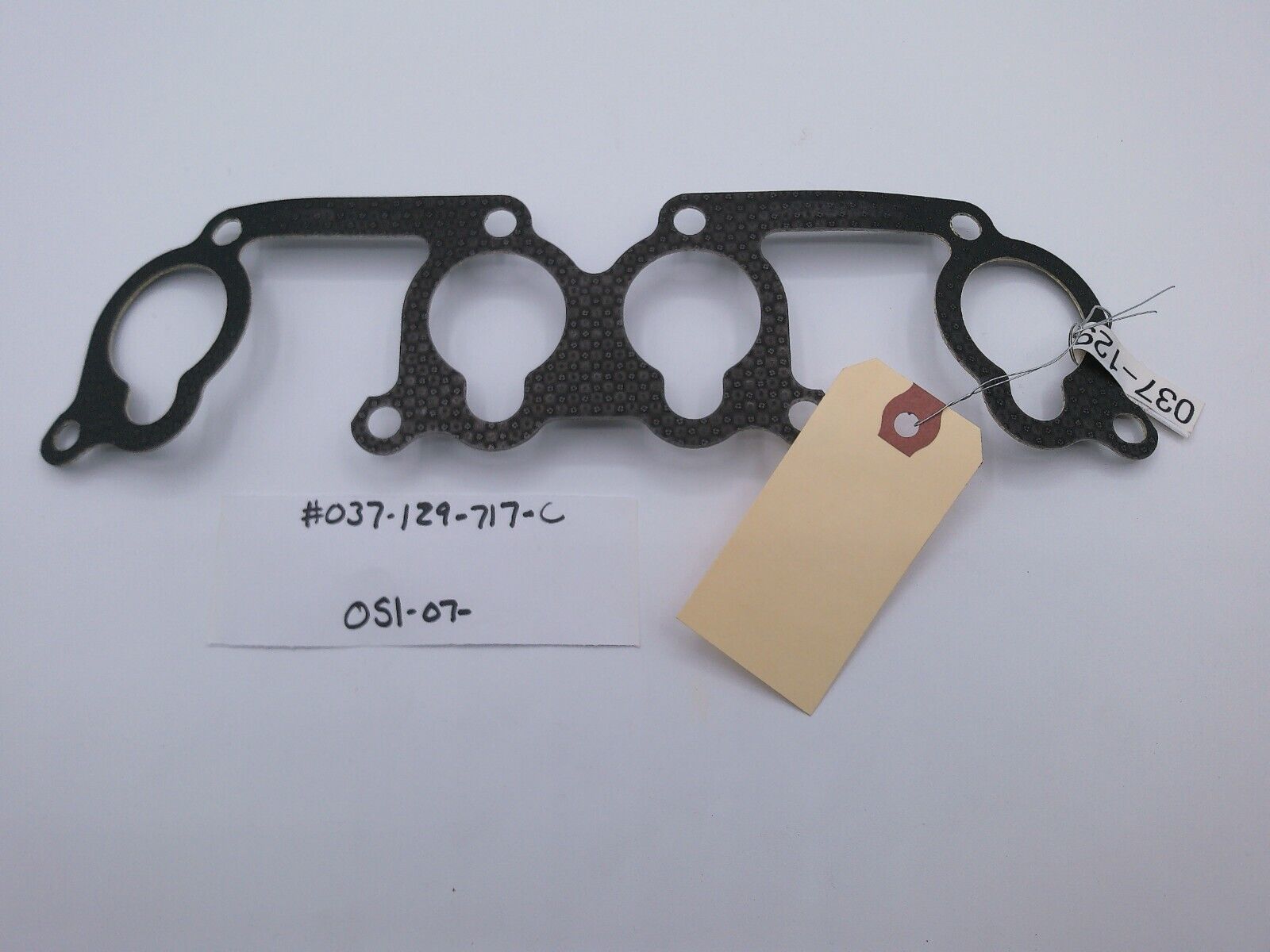 Genuine OEM Volkswagen Engine Intake Manifold Gasket 037-129-717-C | OS1-07-