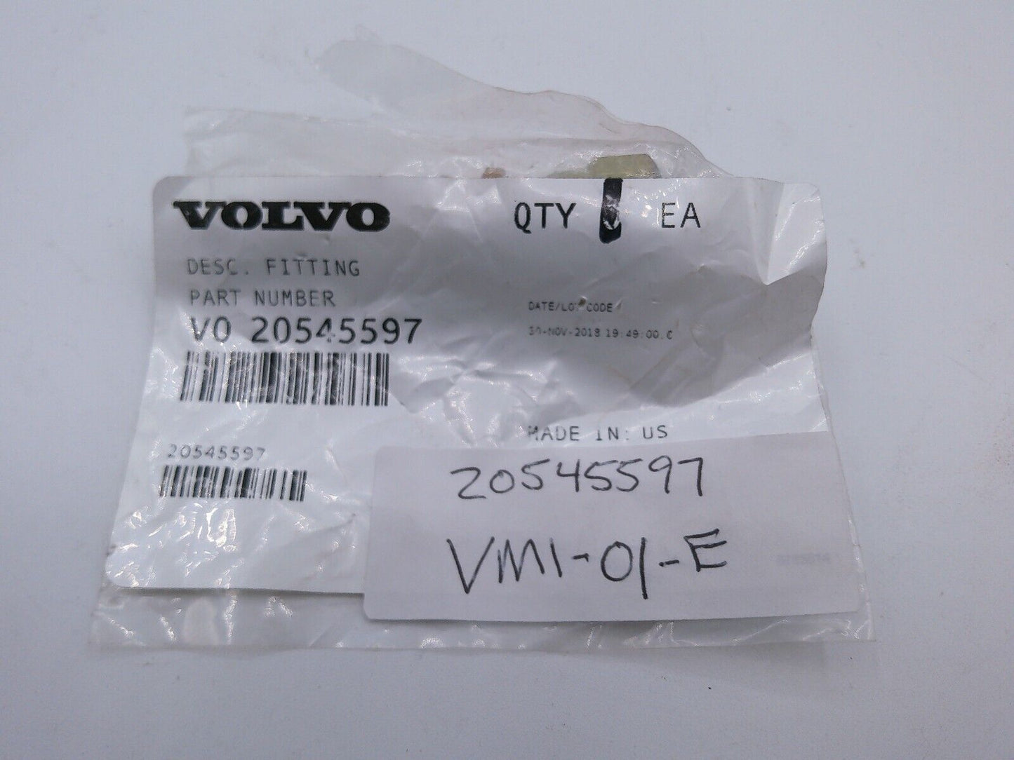 Volvo Truck 20545597 FITTING | VM1-01-E