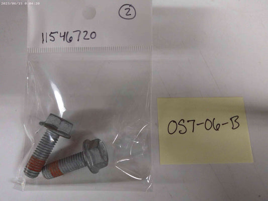 Genuine OEM GM 11546720 M8x1.25x25 Multi-Purpose Bolt Qty. (2) | OS7-06-B