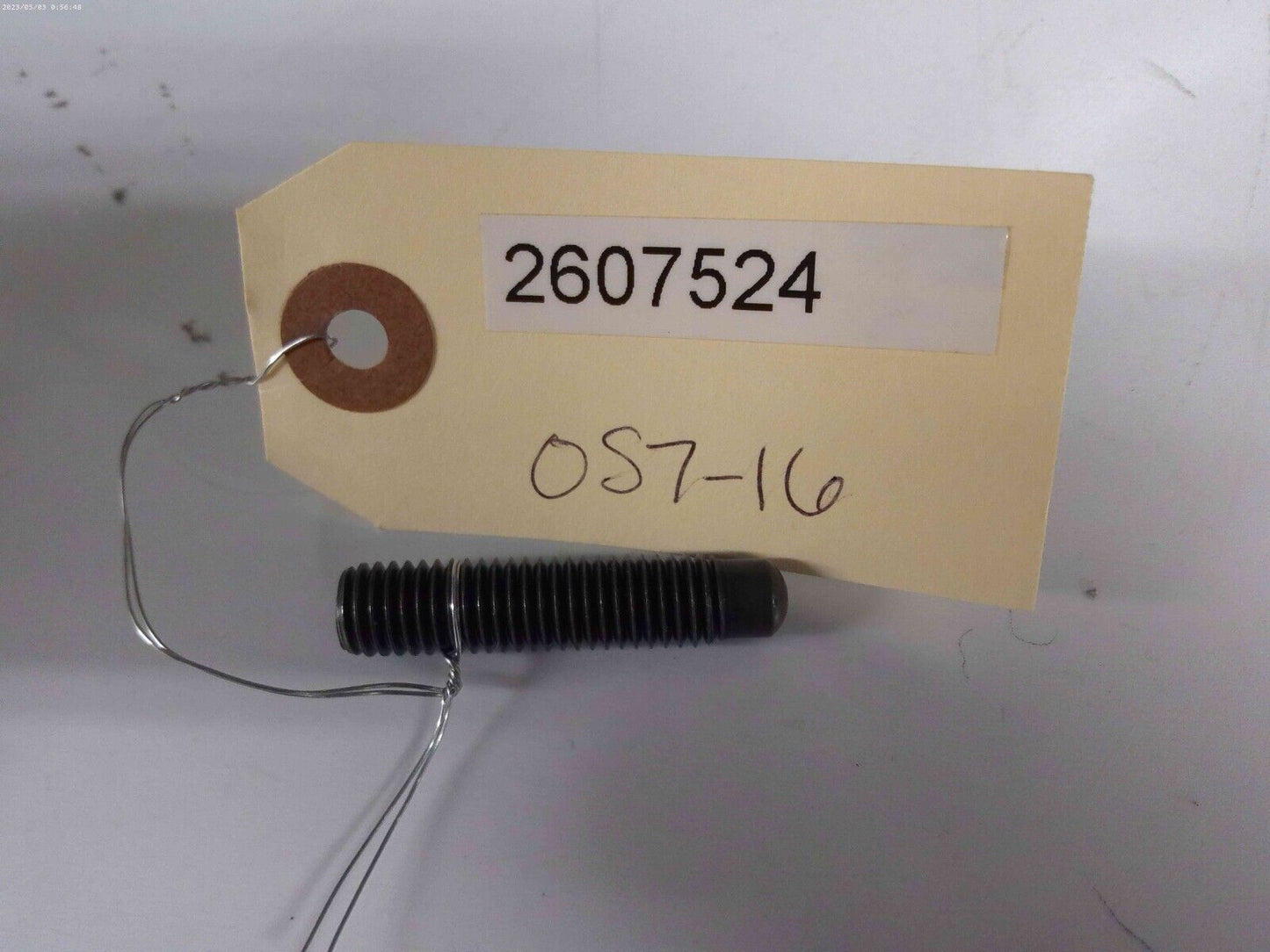 Genuine CAT, CATERPILLAR SCREW-VALVE 2607524 | OS7-16