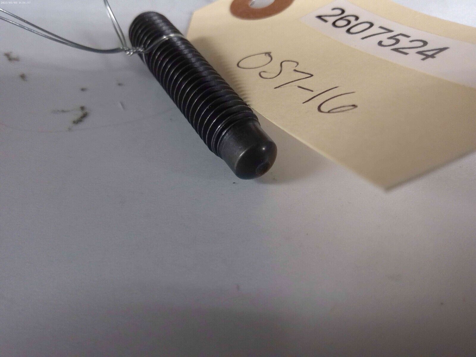 Genuine CAT, CATERPILLAR SCREW-VALVE 2607524 | OS7-16