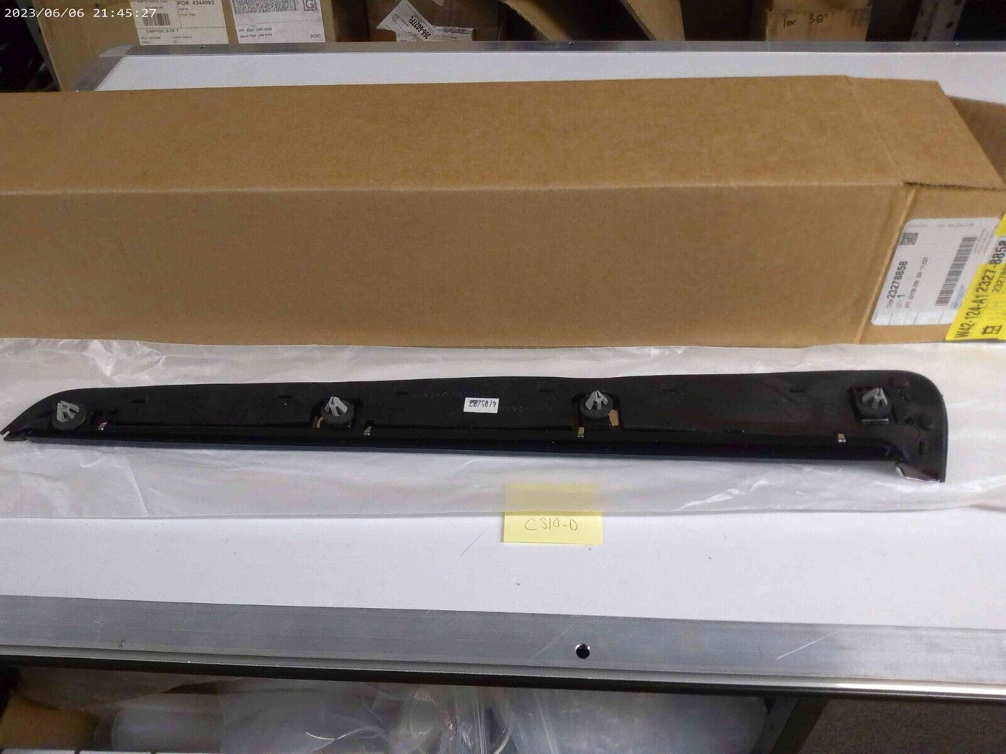 Genuine GM Passenger Side Body Side Rear Molding 23278858 | CS10-D
