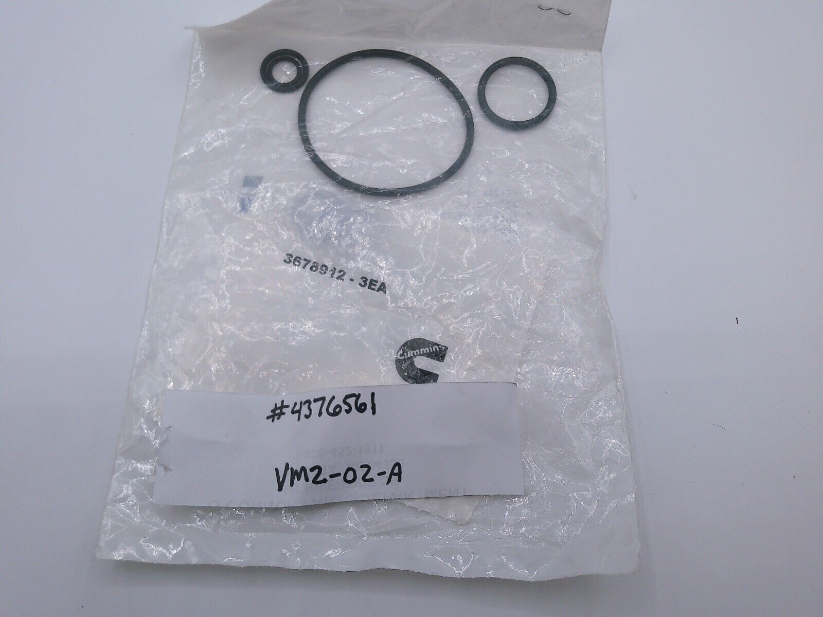 Genuine OEM 4376561 CUMMINS SEAL KIT | VM2-02-A