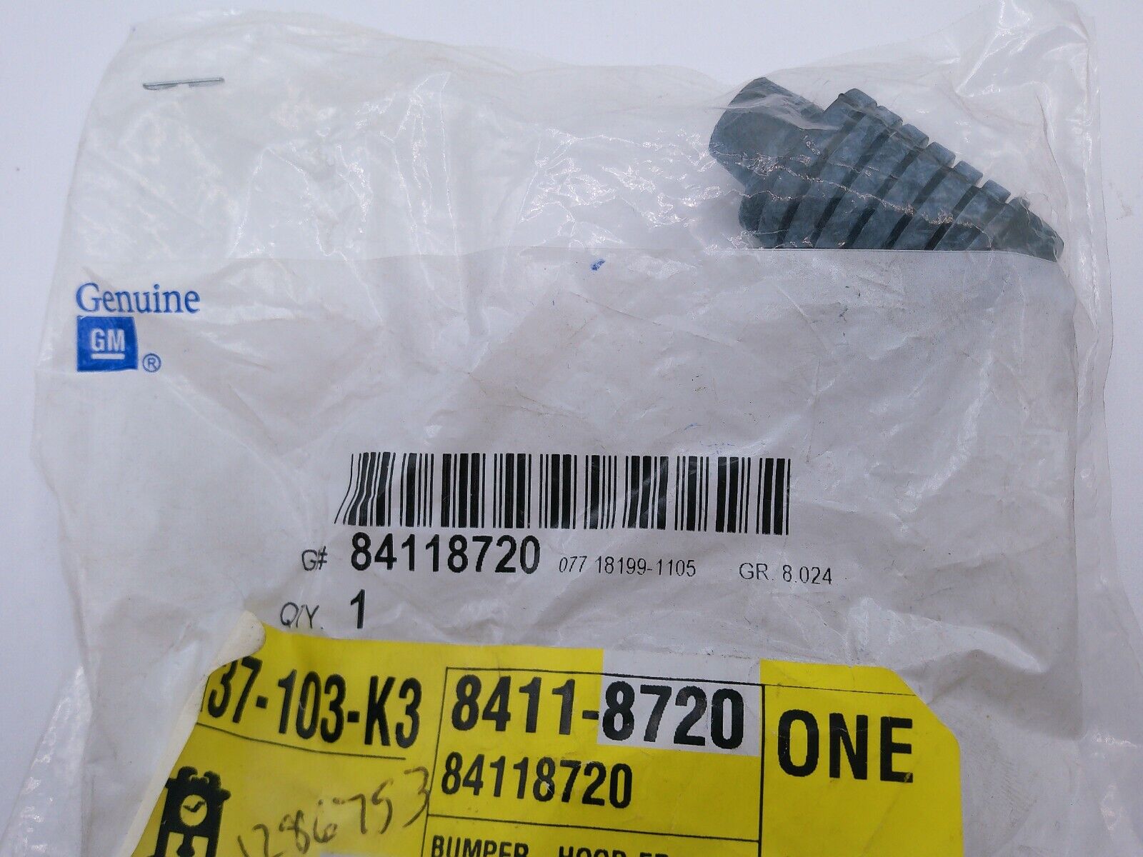 Genuine OEM GM Hood Front Bumper 84118720 | VM2-02-A