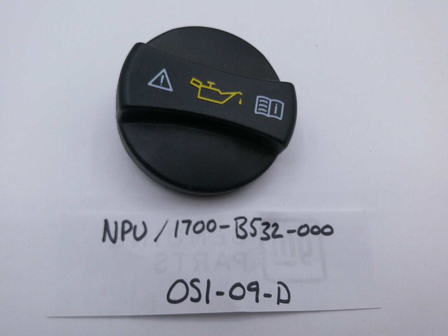 Reutter 1700-8532-000 Tube Oil Filler Head Cap | OS1-09-D