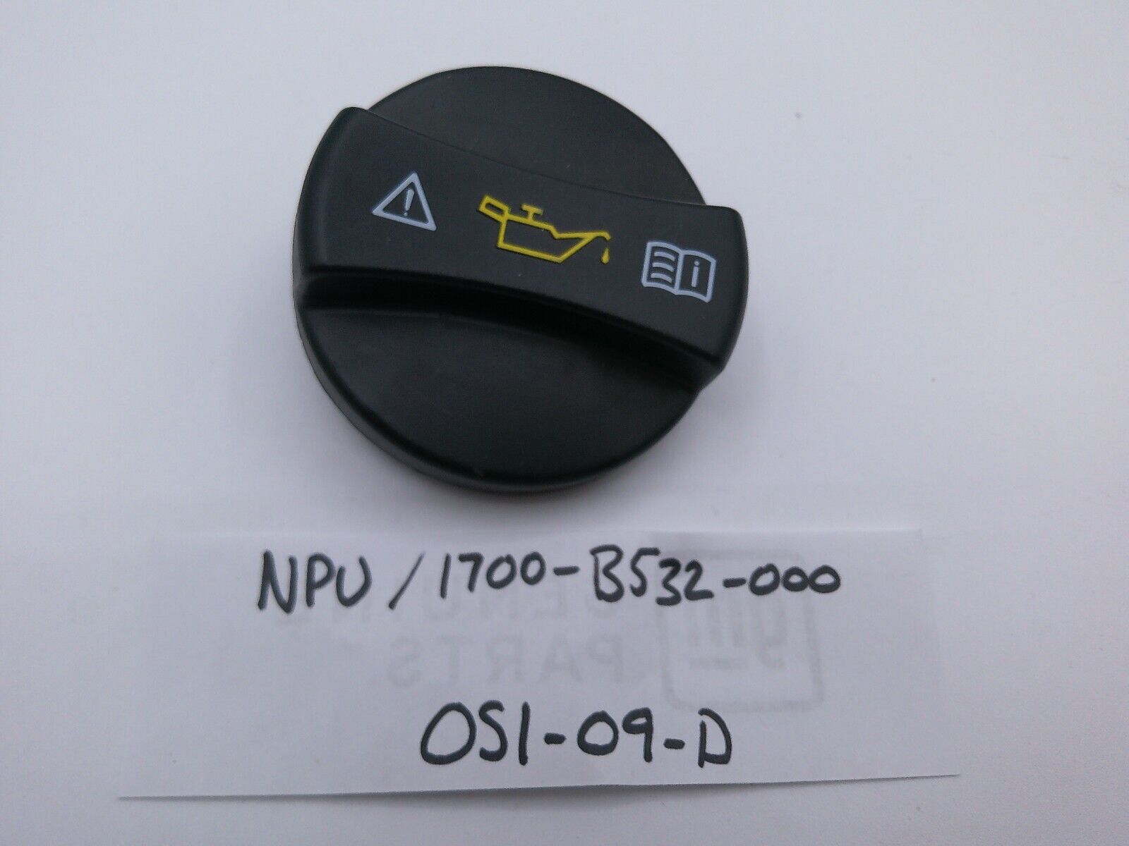 Reutter 1700-8532-000 Tube Oil Filler Head Cap | OS1-09-D