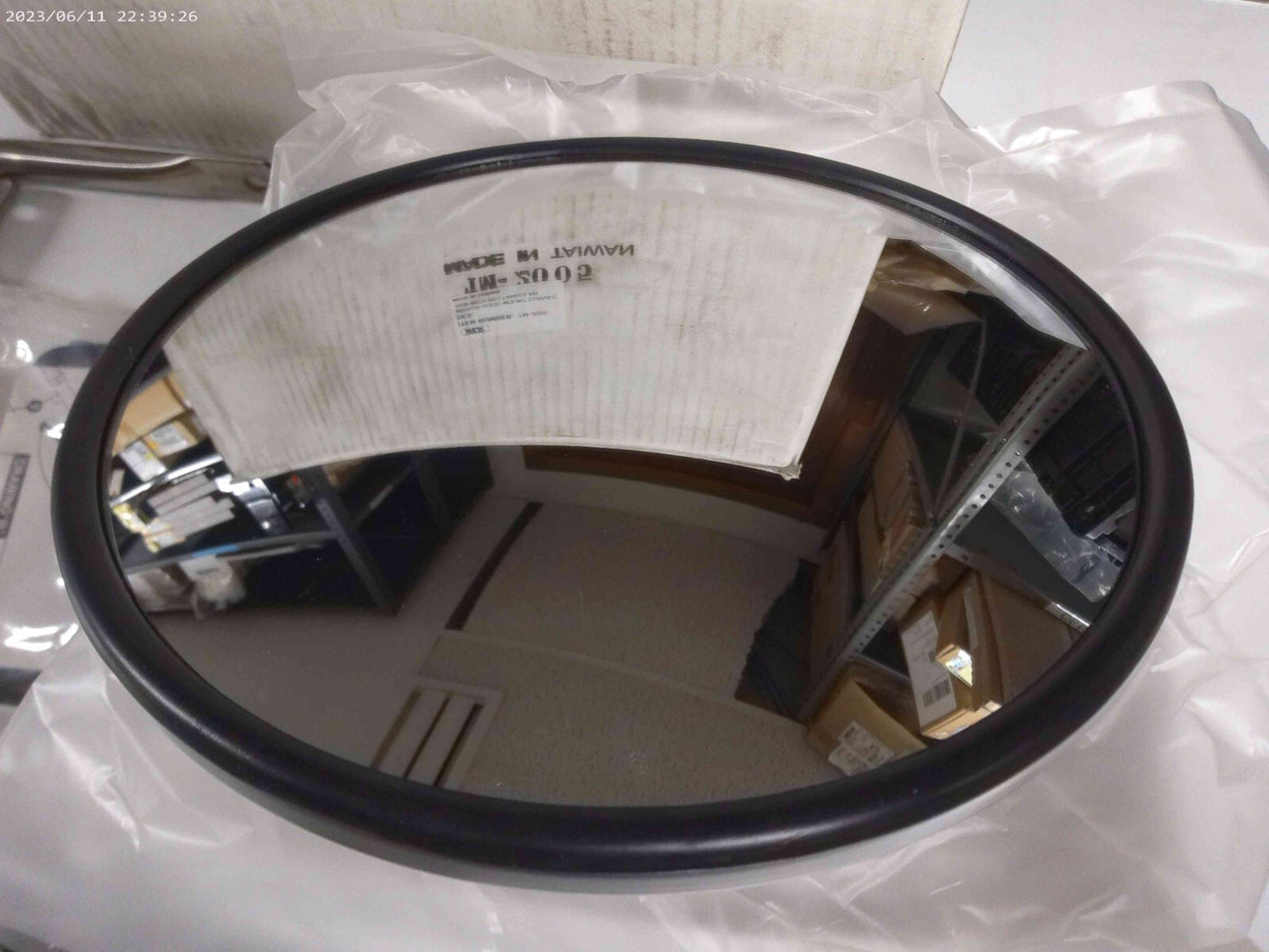 Trux TM-2005 Mirror Hood Mount, Curved Arm, With Rectangular Base | CS17-F