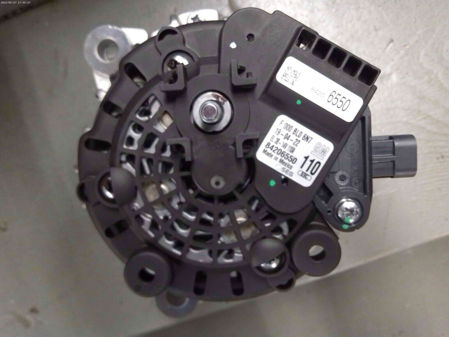 Alternator Genuine OEM GM 84206550 | CS16-D