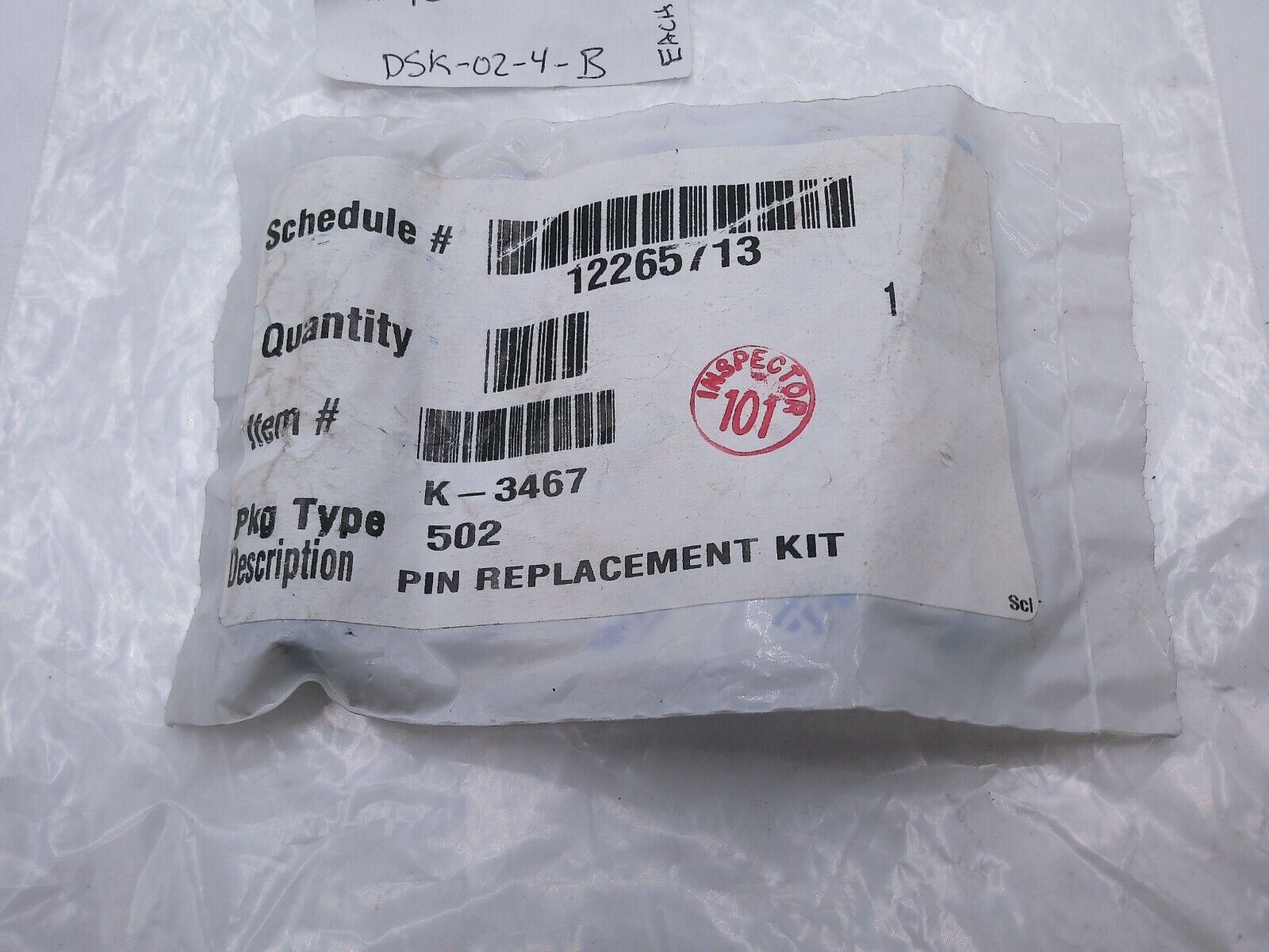 3099595 Fuller K-3467 Eaton Pin Transmission Kit with Bolt Pin Nut | DSK-02-4-B