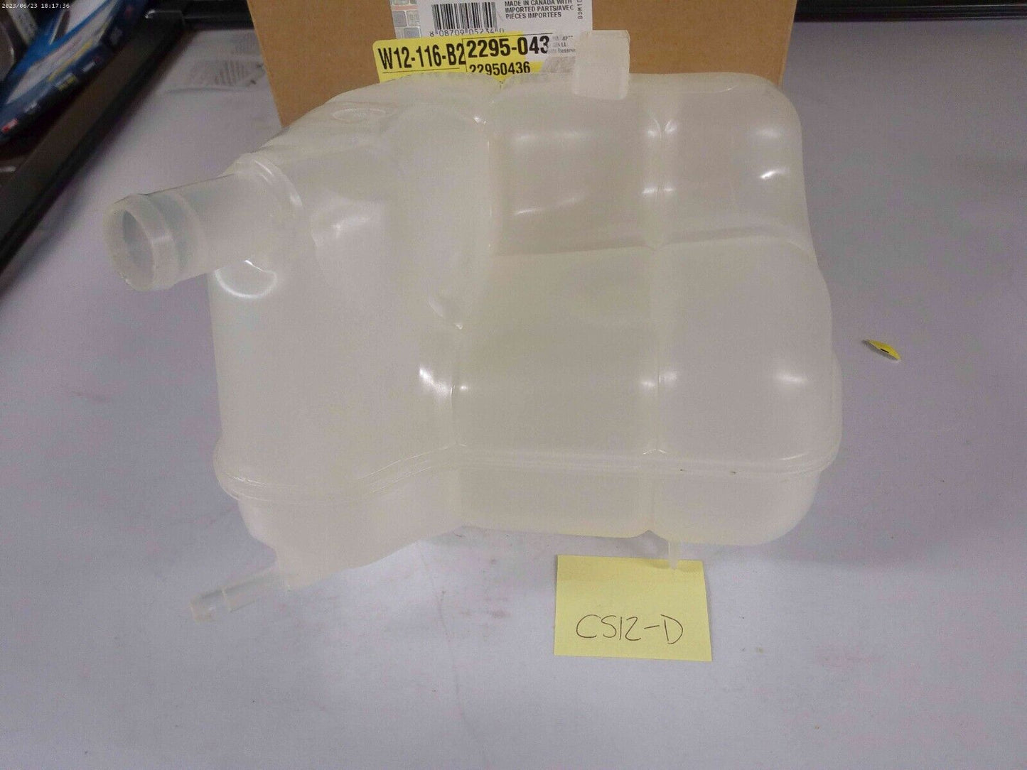 Genuine GM 22950436 Surge Overflow Tank OEM | CS12-D