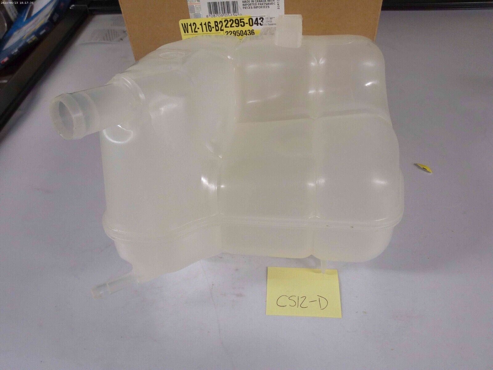 Genuine GM 22950436 Surge Overflow Tank OEM | CS12-D