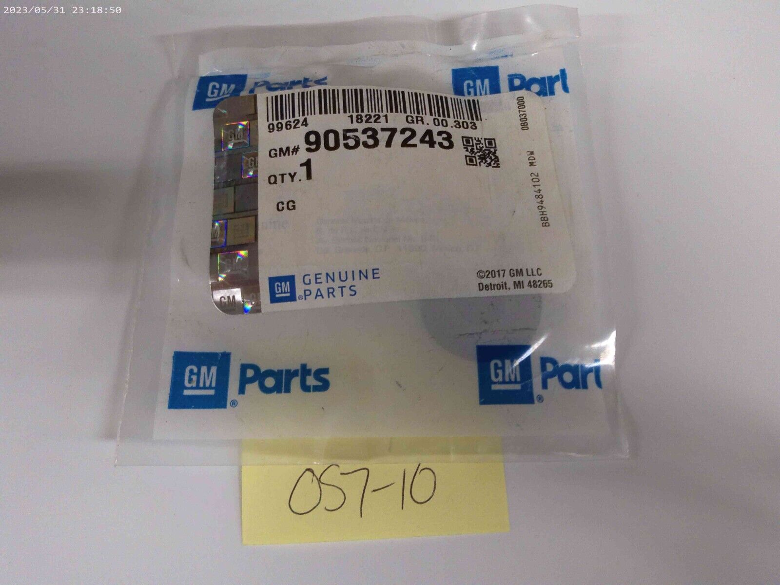 Genuine GM Valve Spring Retainer 90537243 | OS7-10