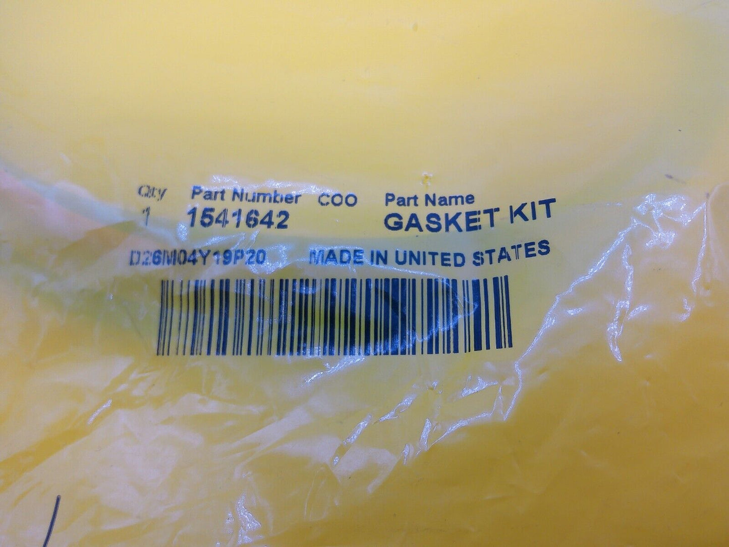 Genuine OEM 1541642 Caterpillar Gasket Kit | OS2-02-E