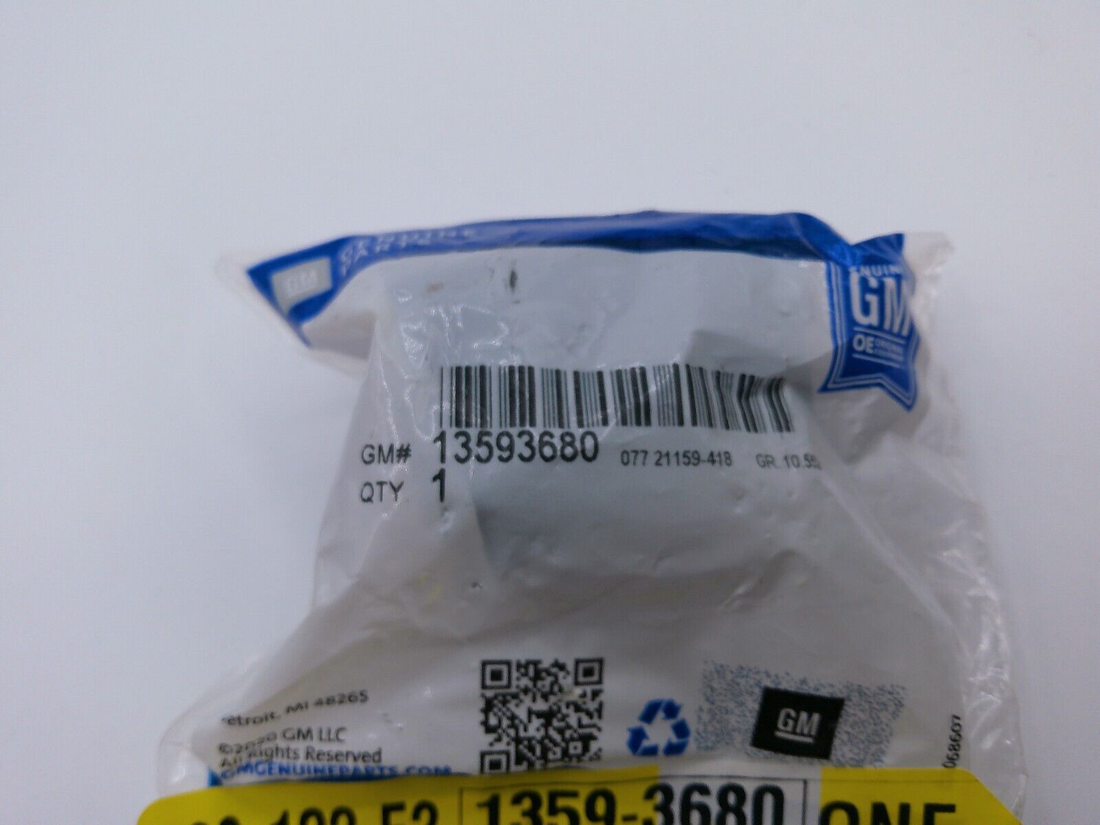 Genuine OEM Rear Side Door Lock Cylinder Cap 13593680 | OS1-07-