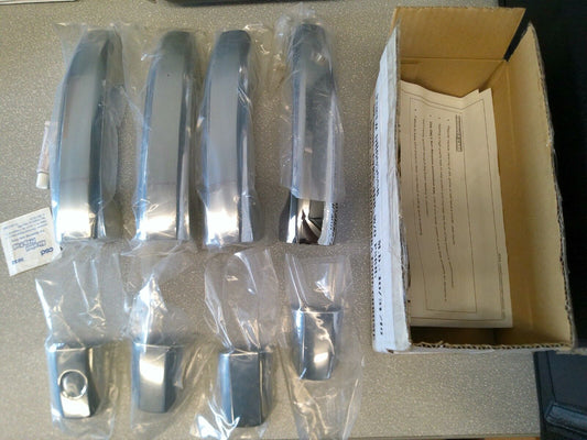 19-20 Silverado 1500 Sierra 4DR Chrome Door Handle Set DH68588B | CS11-C-T