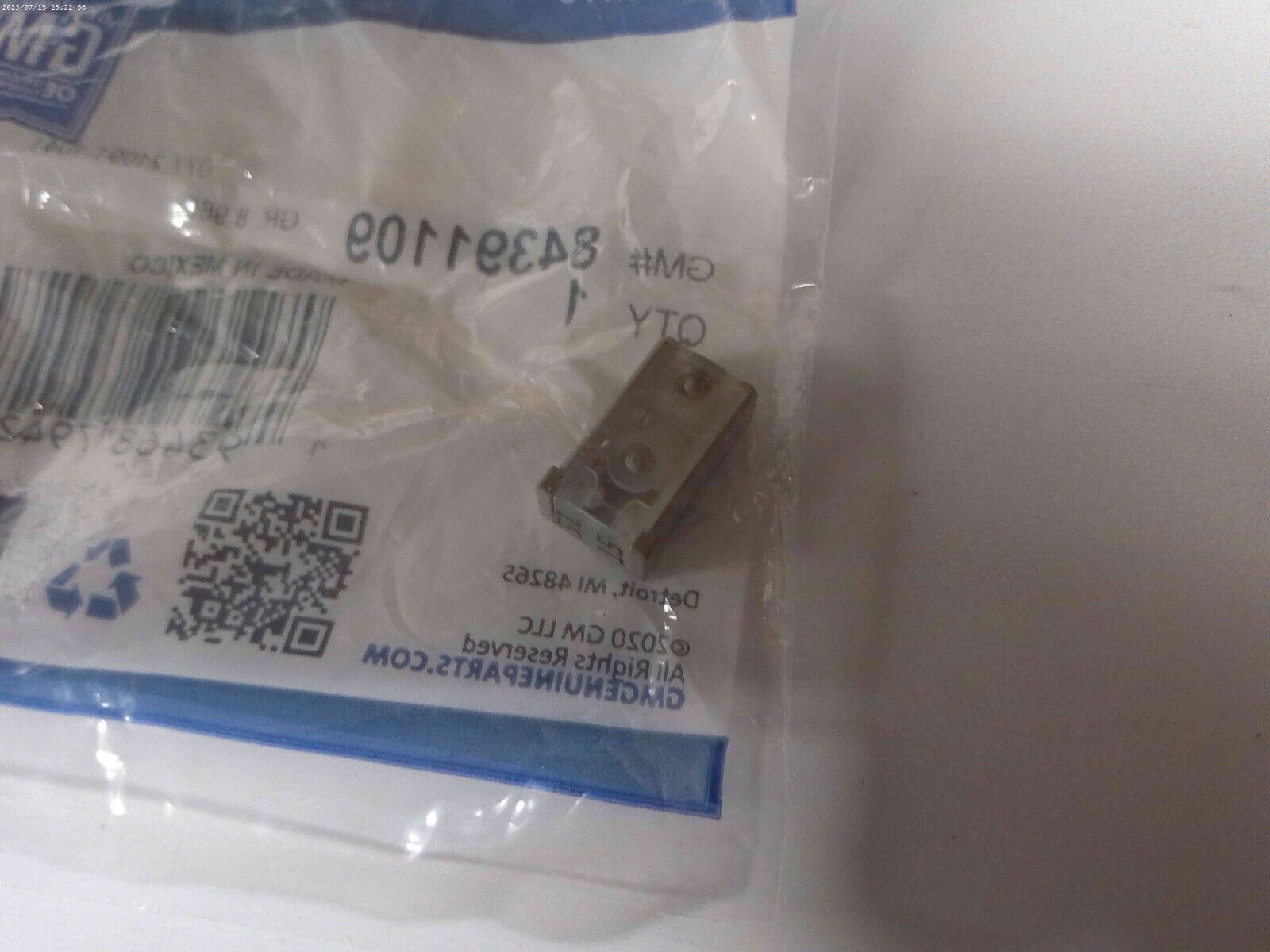 Genuine 15A GM OEM FUSE 84391109 | OS6-05