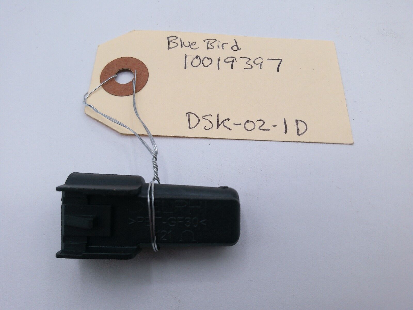 Genuine BlueBird Bus Part: 10019397 RESISTOR 2-WAY DELPHI 121 OHM | DSK-02-1D