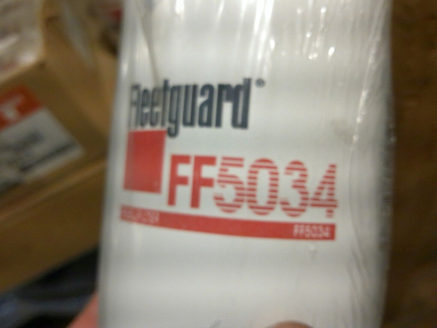 Lot of (6) Fleetguard FF5034 Fuel Filters | WD23-1