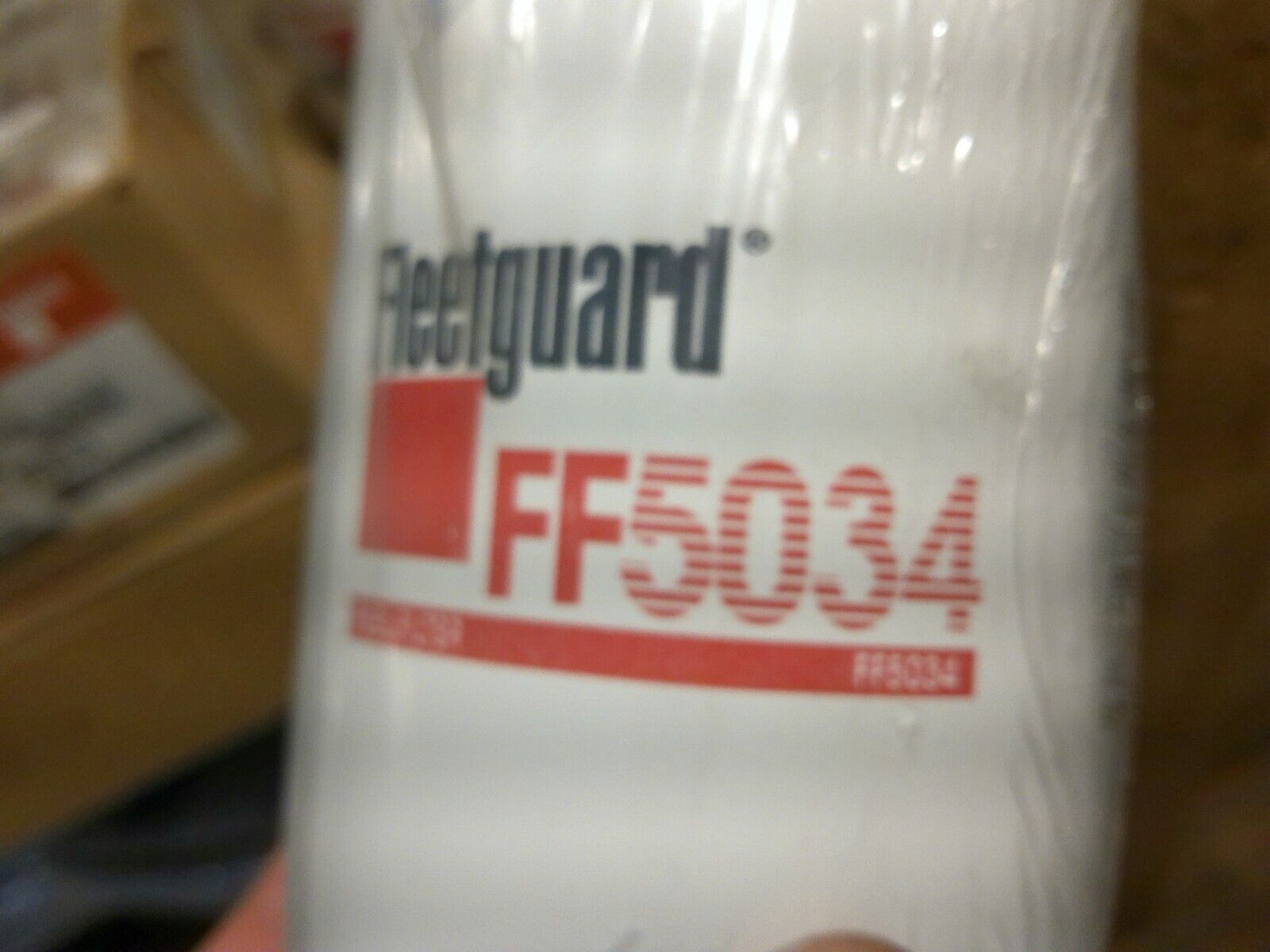 Lot of (6) Fleetguard FF5034 Fuel Filters | WD23-1