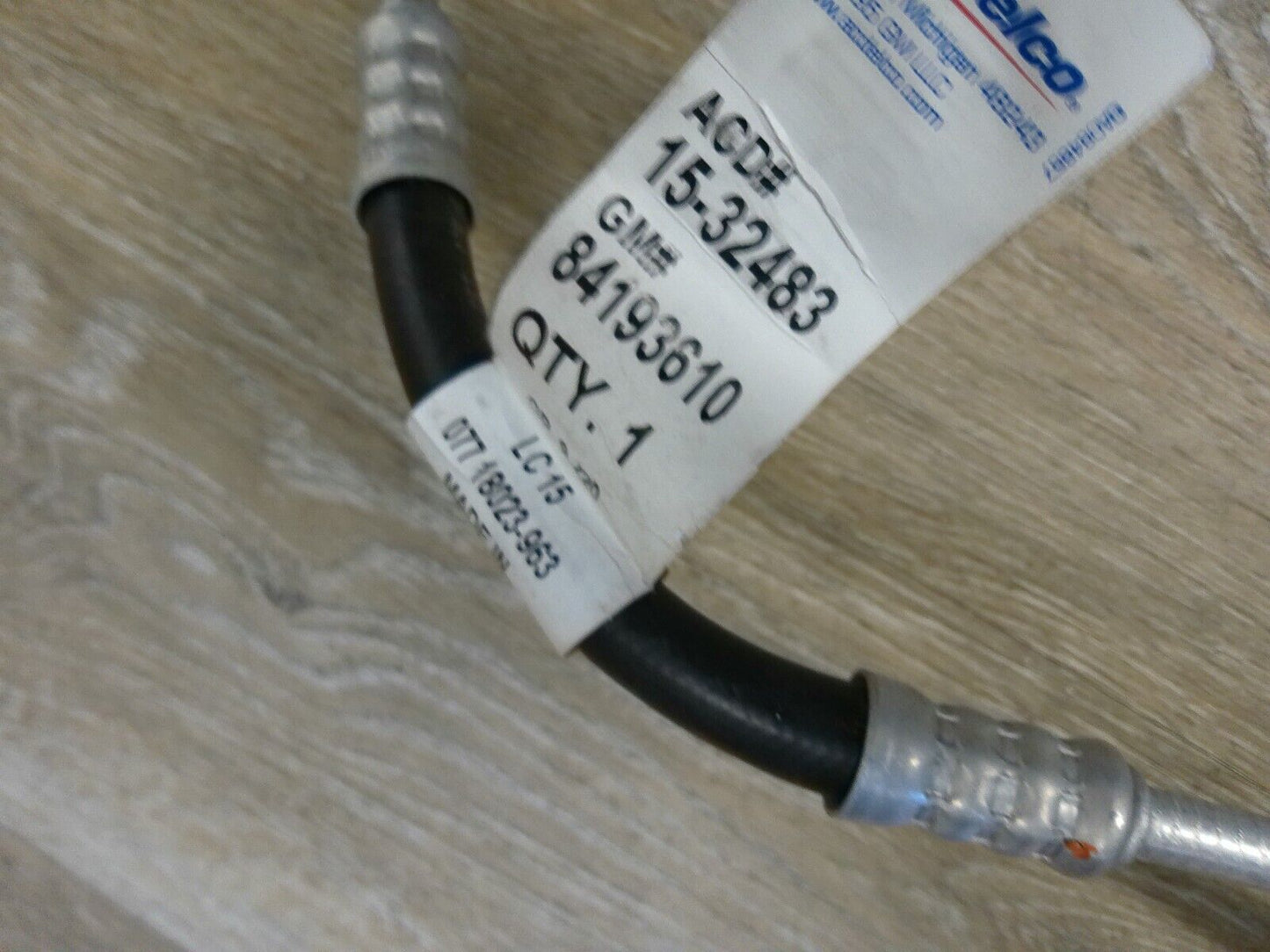 ACDelco GM Original Equipment A/C Hose Assem 15-32483 / GM 84193610 | CS12-B