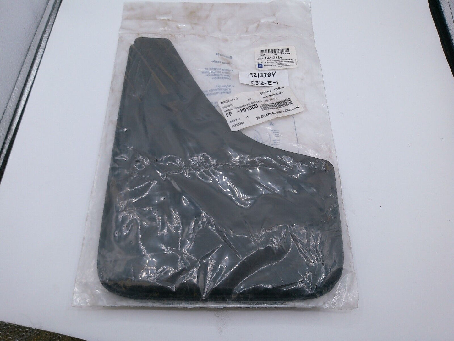 Genuine OEM GM Mud Guard (Set of 2) 19213384 | CS12-E-1