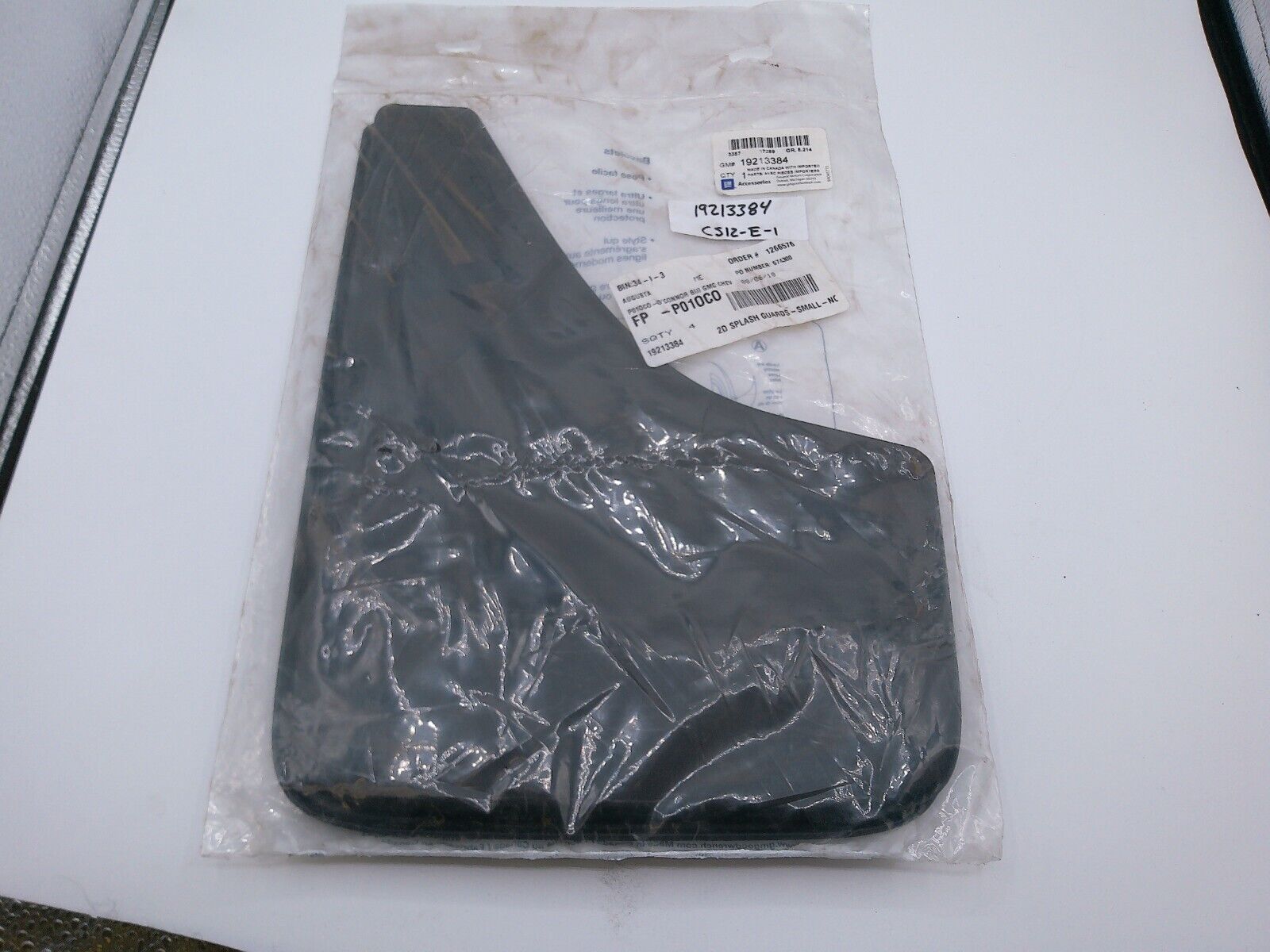 Genuine OEM GM Mud Guard (Set of 2) 19213384 | CS12-E-1