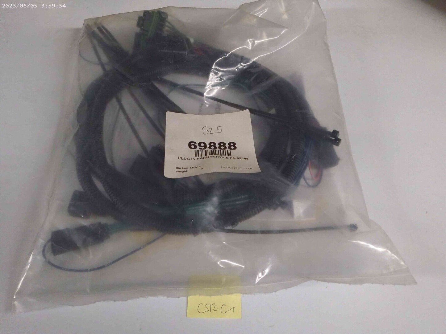 WESTERN FISHER PLOW 3 PORT LIGHT HARNESS 69888 | CS12-C-T