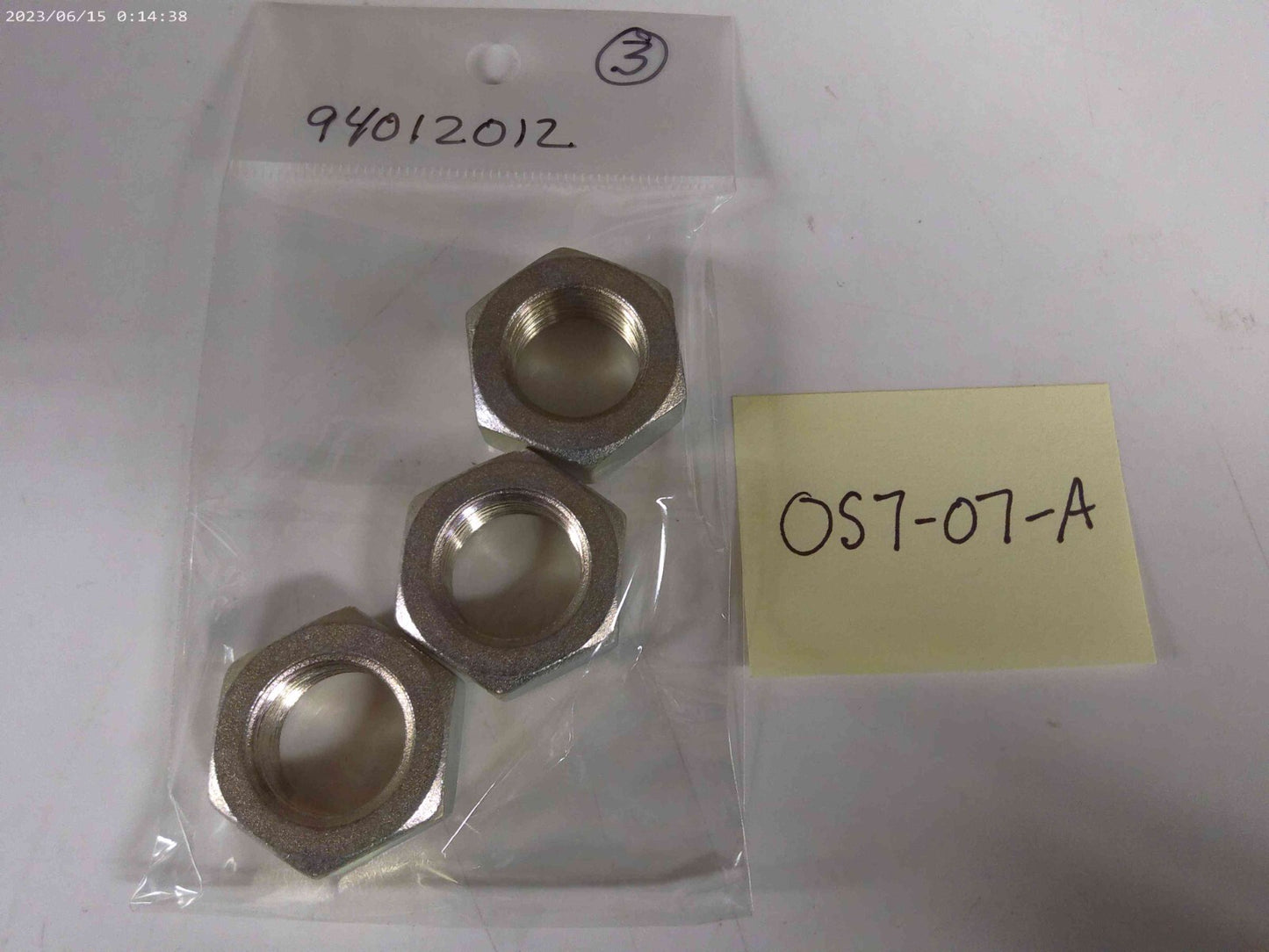 Genuine General Motors OE Nut 94012012 Qty. (3) | OS7-07-A