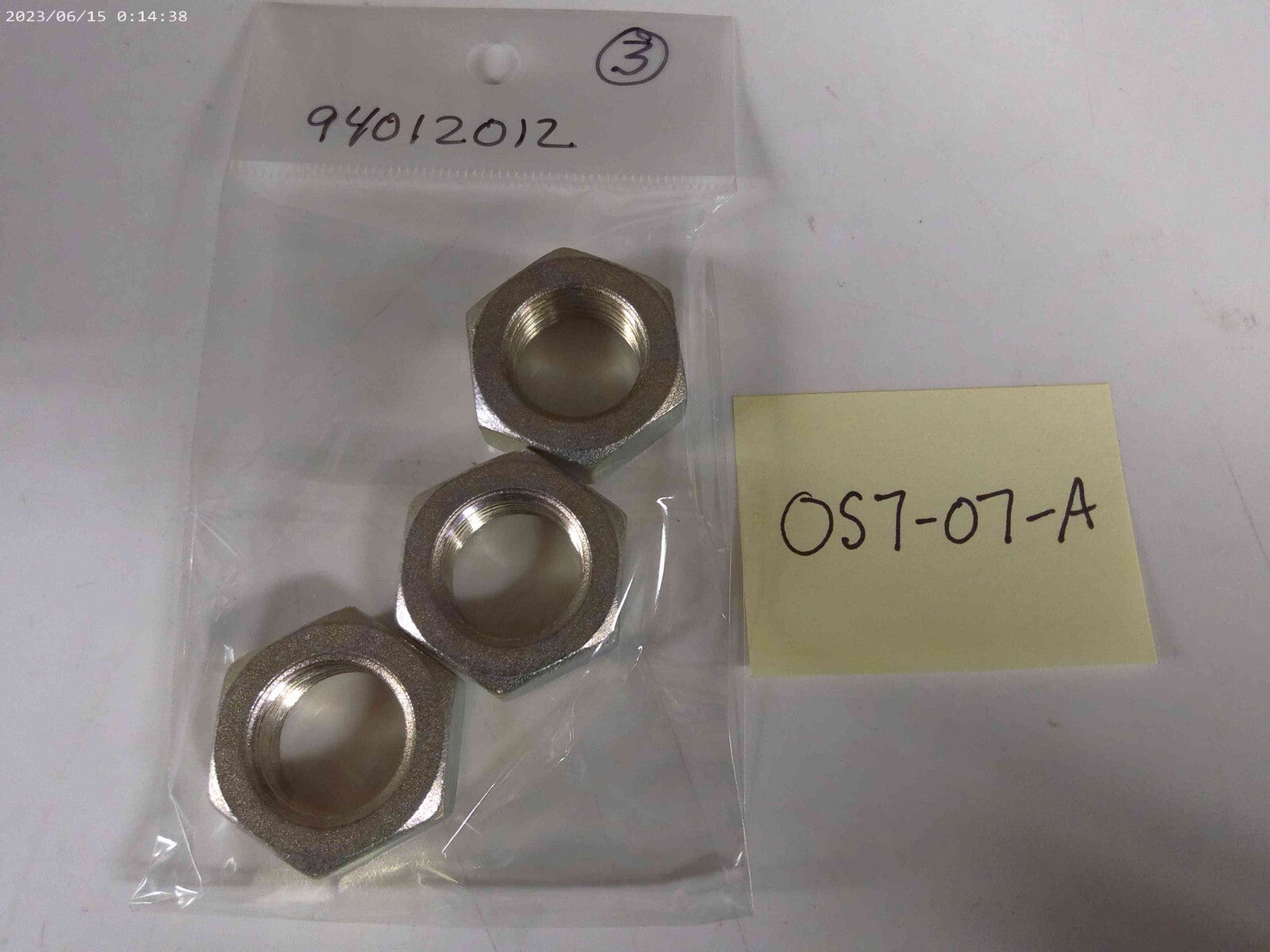 Genuine General Motors OE Nut 94012012 Qty. (3) | OS7-07-A