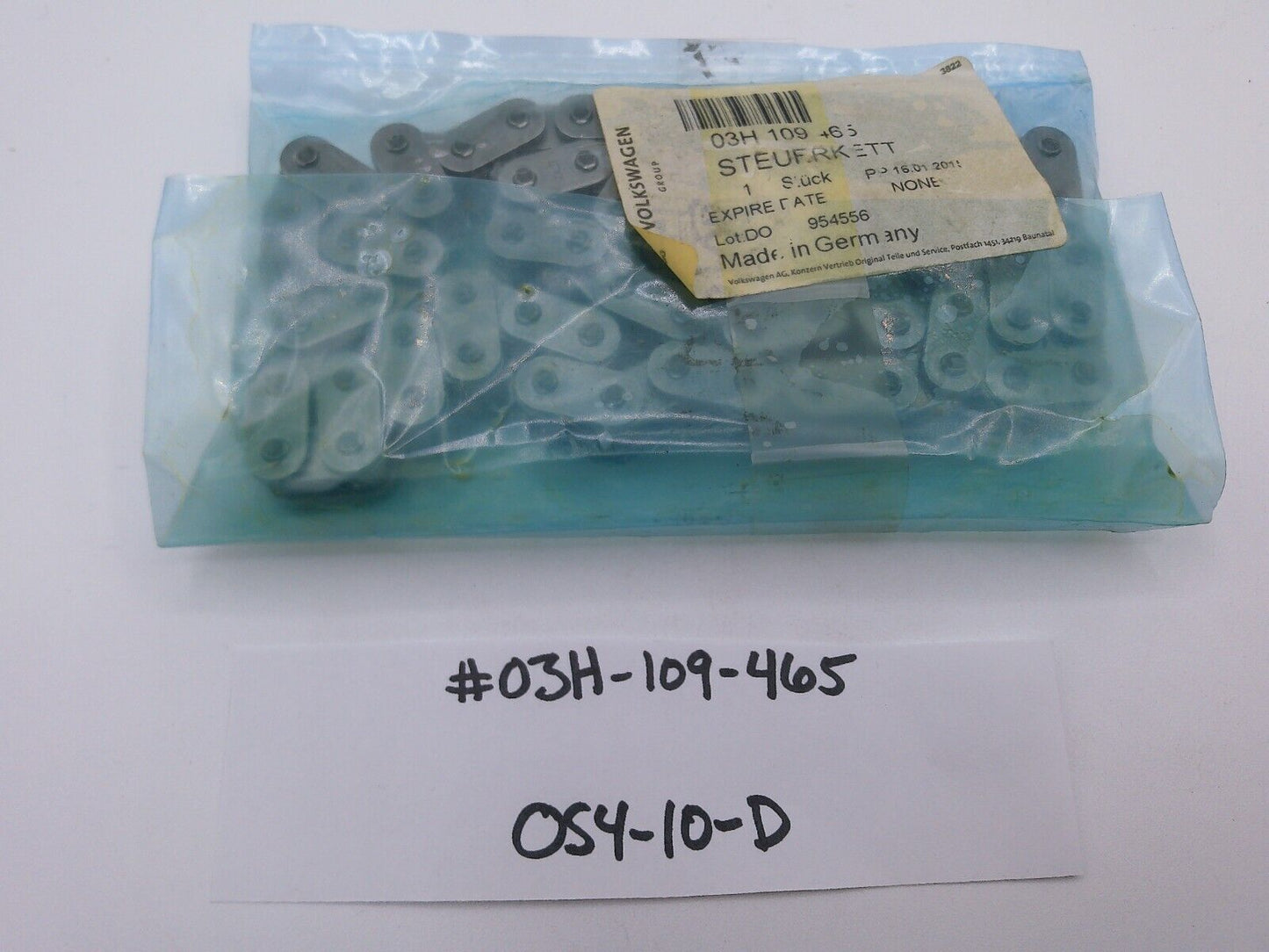OEM Volkswagen VW Engine Timing Chain 03H-109-465 03h109465 | OS4-10-D