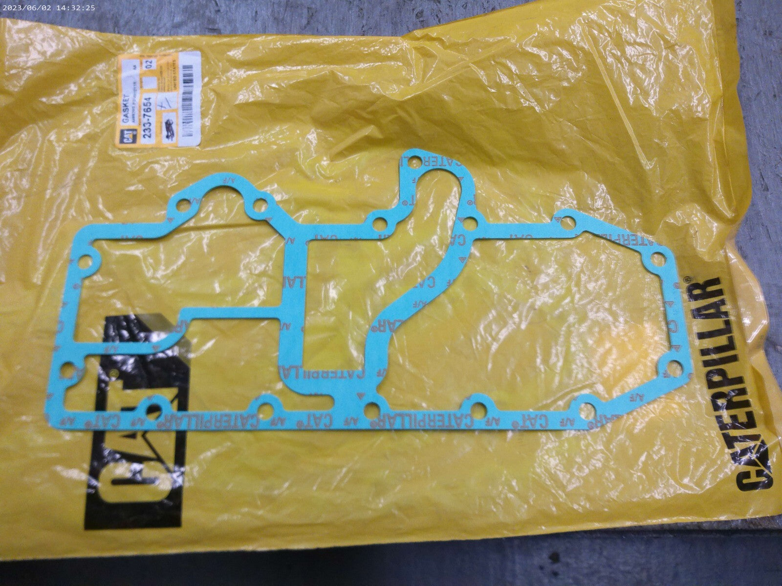 GENUINE CAT GASKET CATERPILLAR 233-7654 | OS-FL