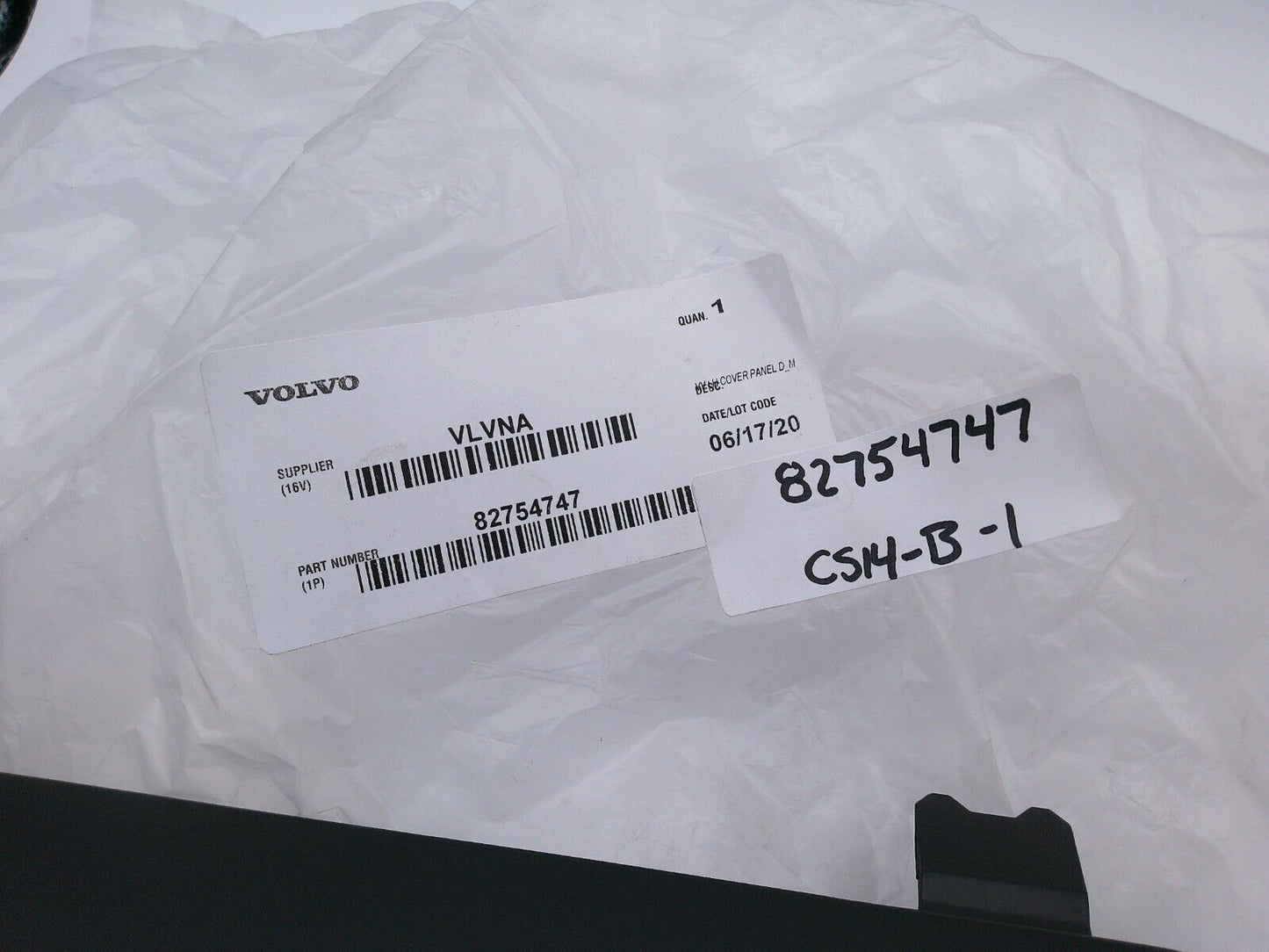 Tow Hook Front Driver Left Side Hand 82754747 Genuine OEM Volvo | CS14-B-1