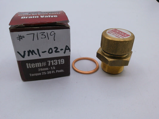 Quick Changer Oil Drain Plug # 71319 24mm-1.5 | VM1-02-A