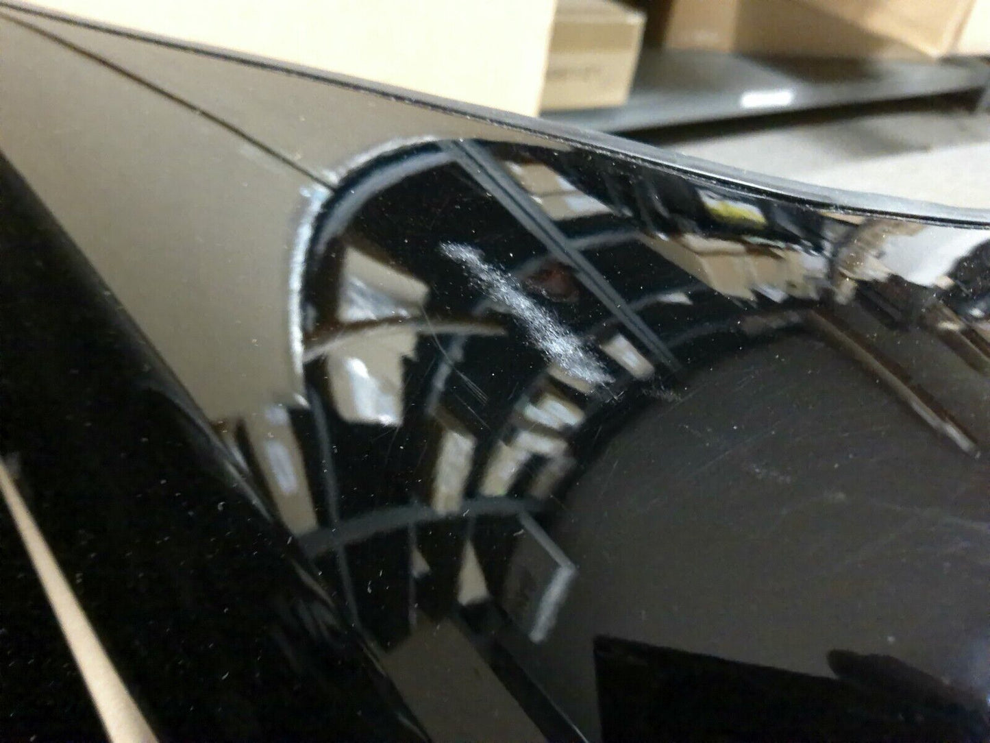 OEM GM Front Molded Splash Guards Gloss Black 19212761 *missing hrdwr* | CS10A