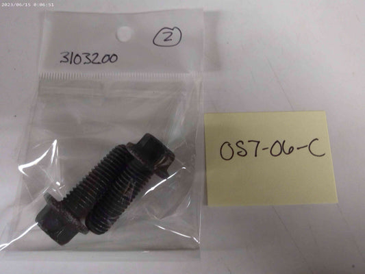 Genuine oem CUMMINS SCREW,HEX FLANGE HEAD CAP 3103200 Lot of (2) | OS7-06-C
