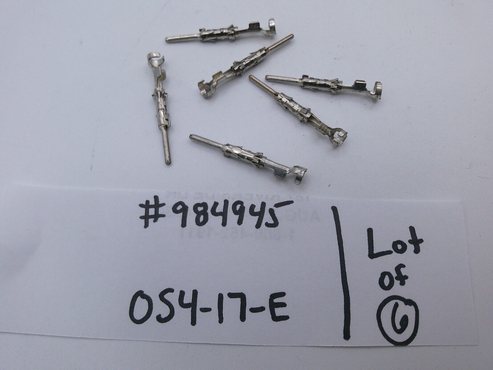 Lot of (6) Genuine OEM Volvo 984945 Cable Terminal | OS4-17-E