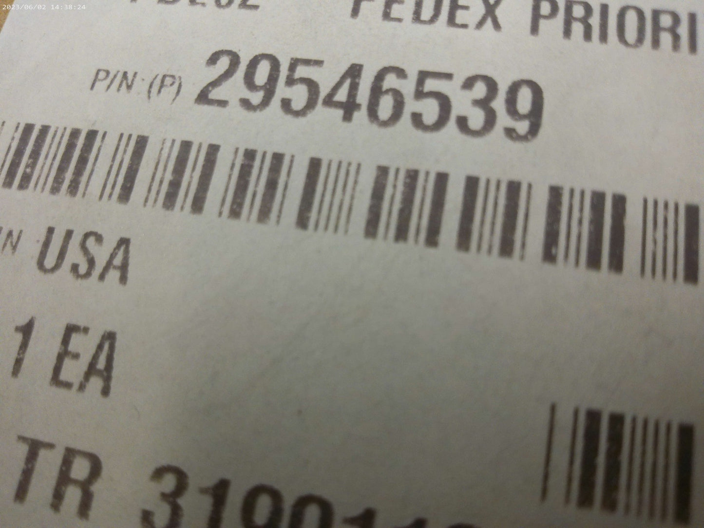 oem ALLISON "GASKET-PLATE, CHANNEL, HD6" 29546539 | OS-FL
