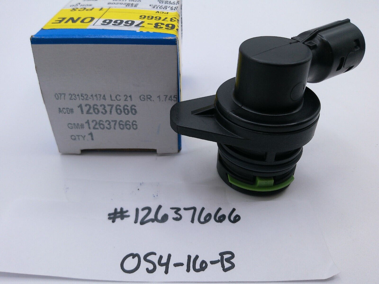 Genuine GM OEM-Pcv Valve 12637666 | OS4-16-B