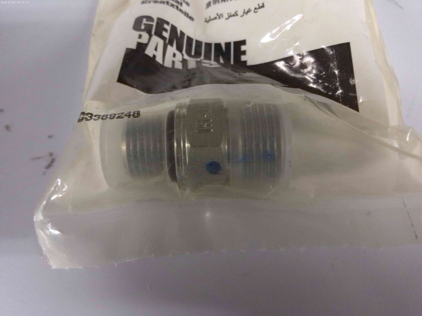 GENUINE OEM Cummins Male Union FITTING 3101060 | OS6-08