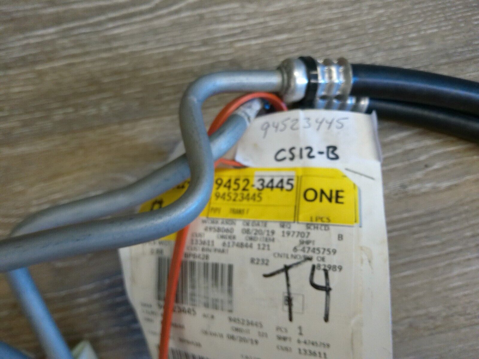 GM Genuine OEM Parts 94523445 Transmission Oil Cooler Line | CS12-B
