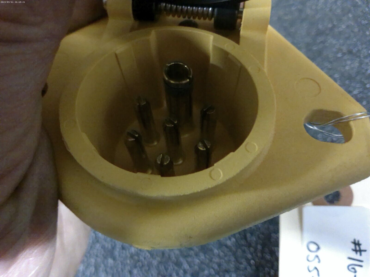 Phillips 16-826 Sta-DryABS Electrical Receptacle Connector | OS5-12