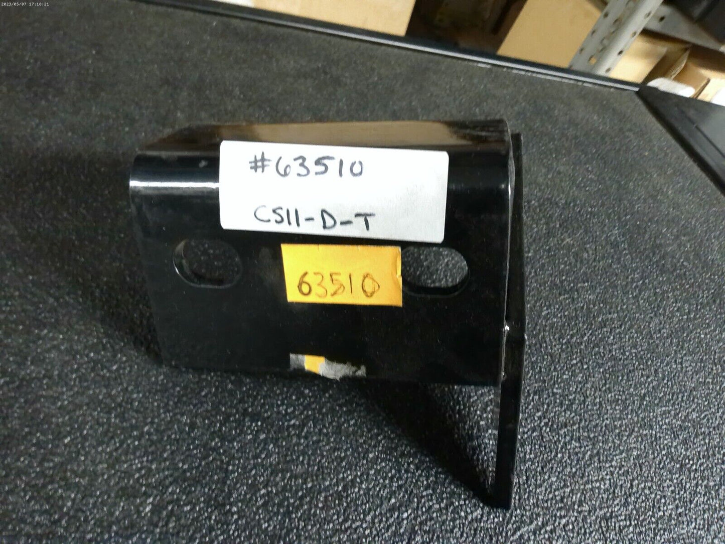 OEM WESTERN FISHER 63510 DRIVERS SIDE V-PLOW FLAP MOUNTING WELDMENT | CS11-D-T