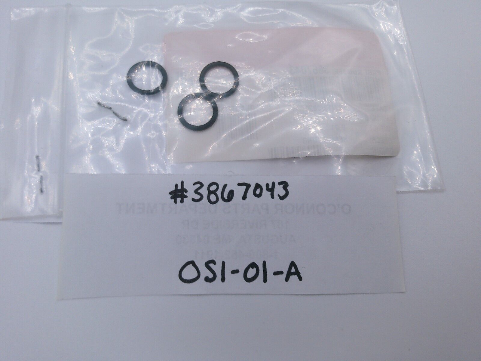 Cummins O Ring Seal - 3867043 Lot of (3) | OS1-01-A